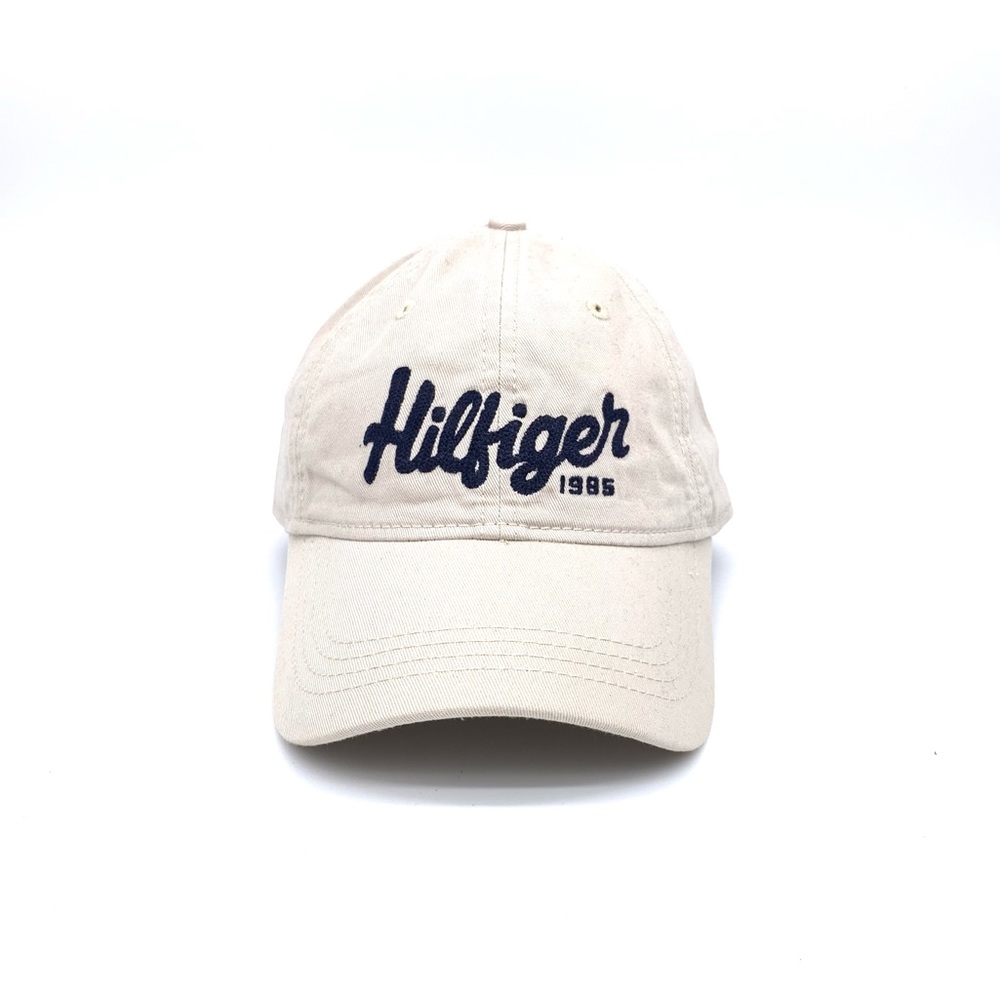 Vintage Tommy Hilfiger Khaki Strap-Back Hat